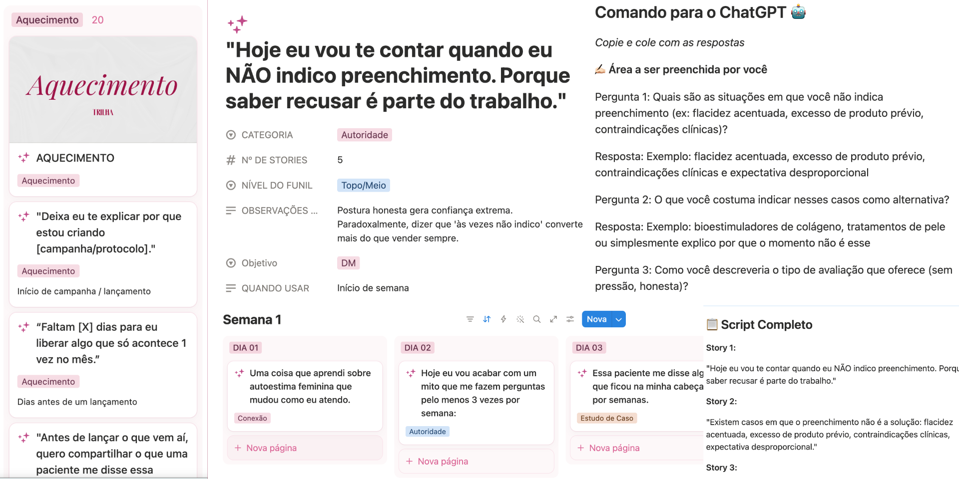 Conteúdo organizado por meses — Biblioteca de $tories 2.0